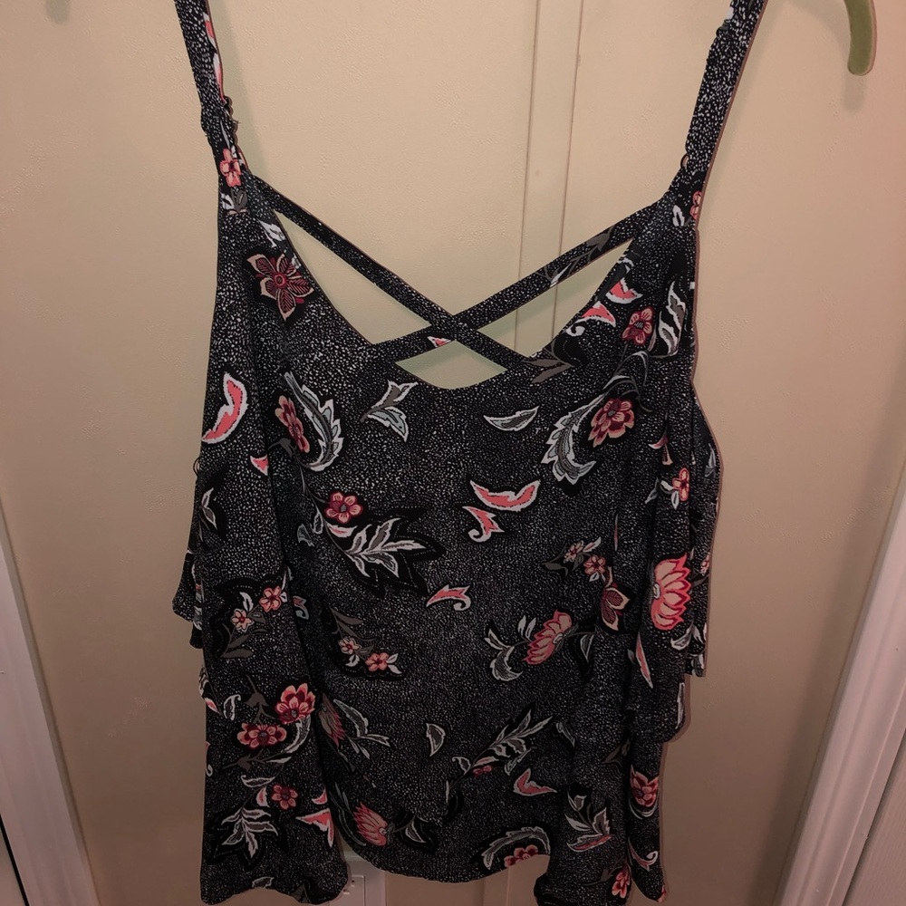 Torrid Floral Print Swing Cami